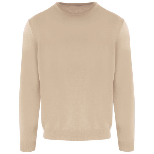 Malo Beige Wool Sweater