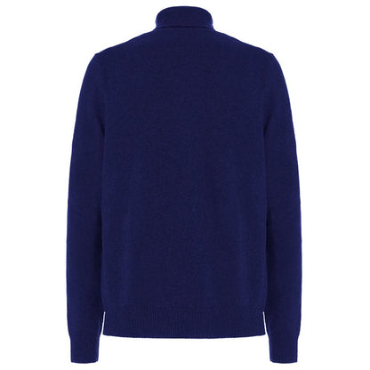 Malo Blue Wool Sweater