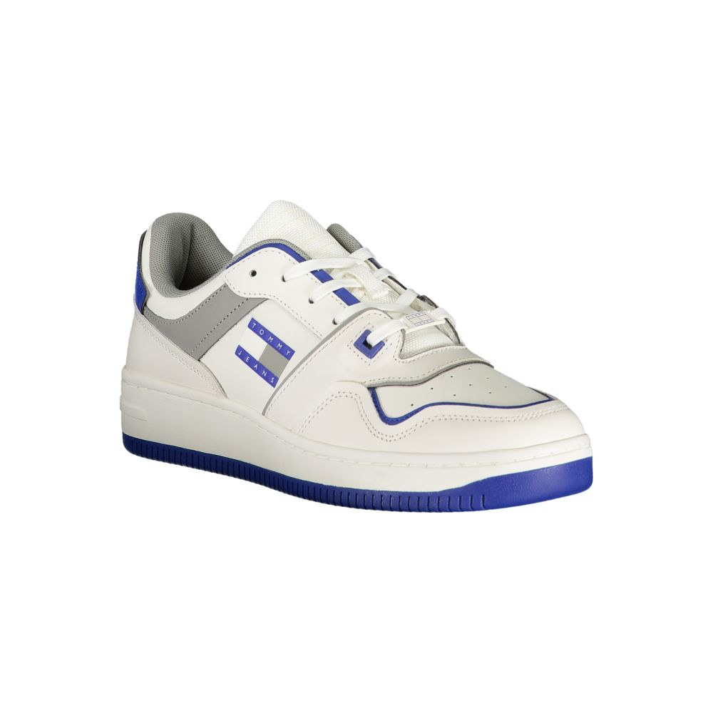 Tommy Hilfiger White Polyester Sneaker