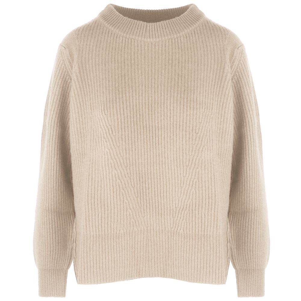 Malo Beige Cashmere Sweater