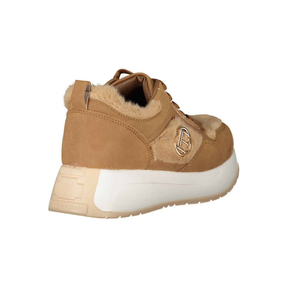 Laura Biagiotti Brown Polyethylene Sneaker