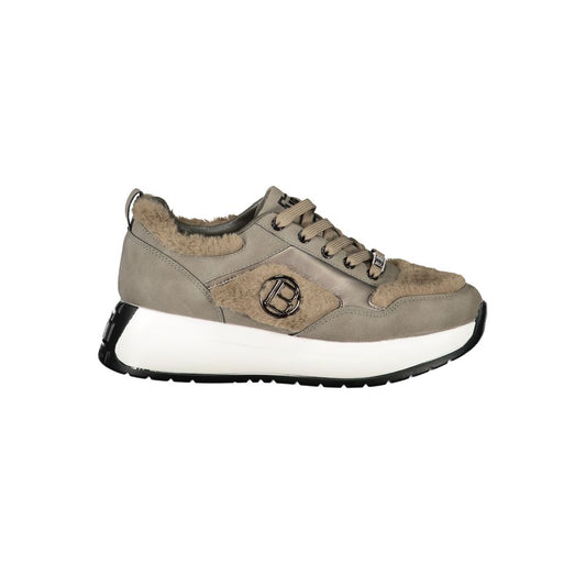 Laura Biagiotti Gray Polyethylene Sneaker