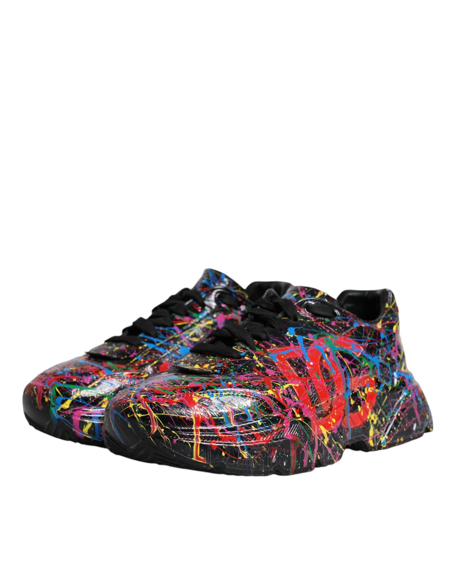 Dolce & Gabbana Multicolor Logo Daymaster Sneakers Shoes