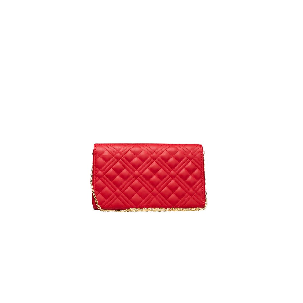 Love Moschino Red Polyethylene Crossbody Bag