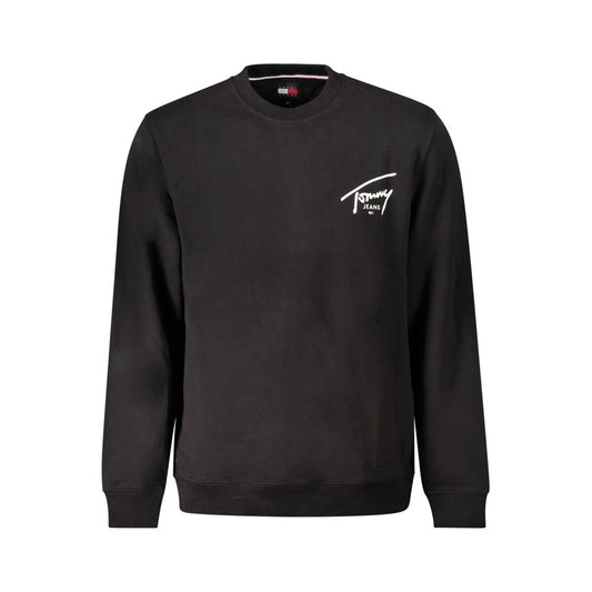 Tommy Hilfiger Black Cotton Sweater