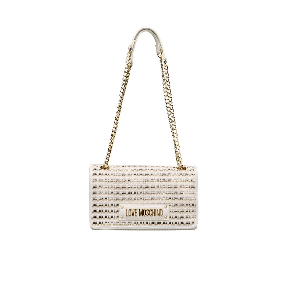 Love Moschino White Polyethylene Crossbody Bag