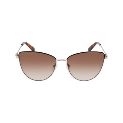 Longchamp Gold Metal Sunglasses