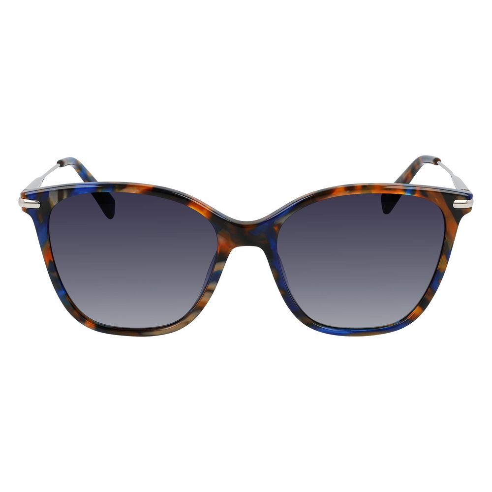 Longchamp Blue Acetate Sunglasses