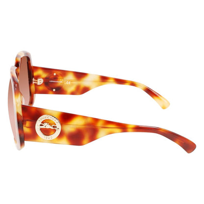 Longchamp Brown Acetate Sunglasses