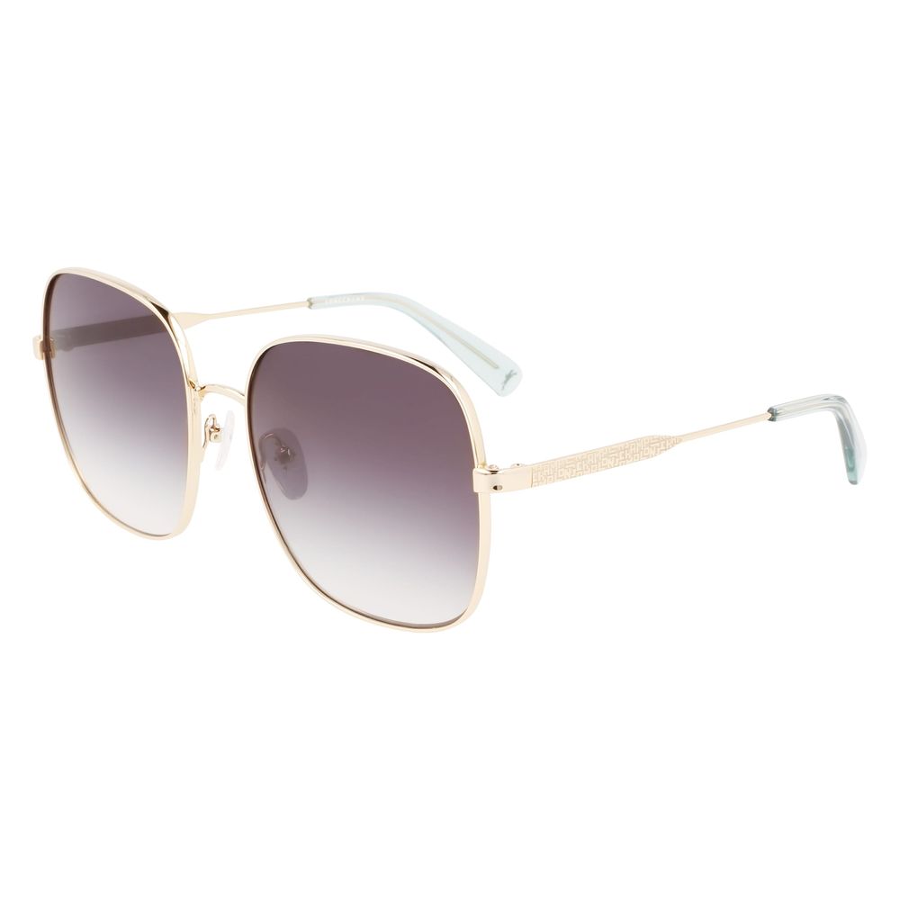 Longchamp Yellow Metal Sunglasses