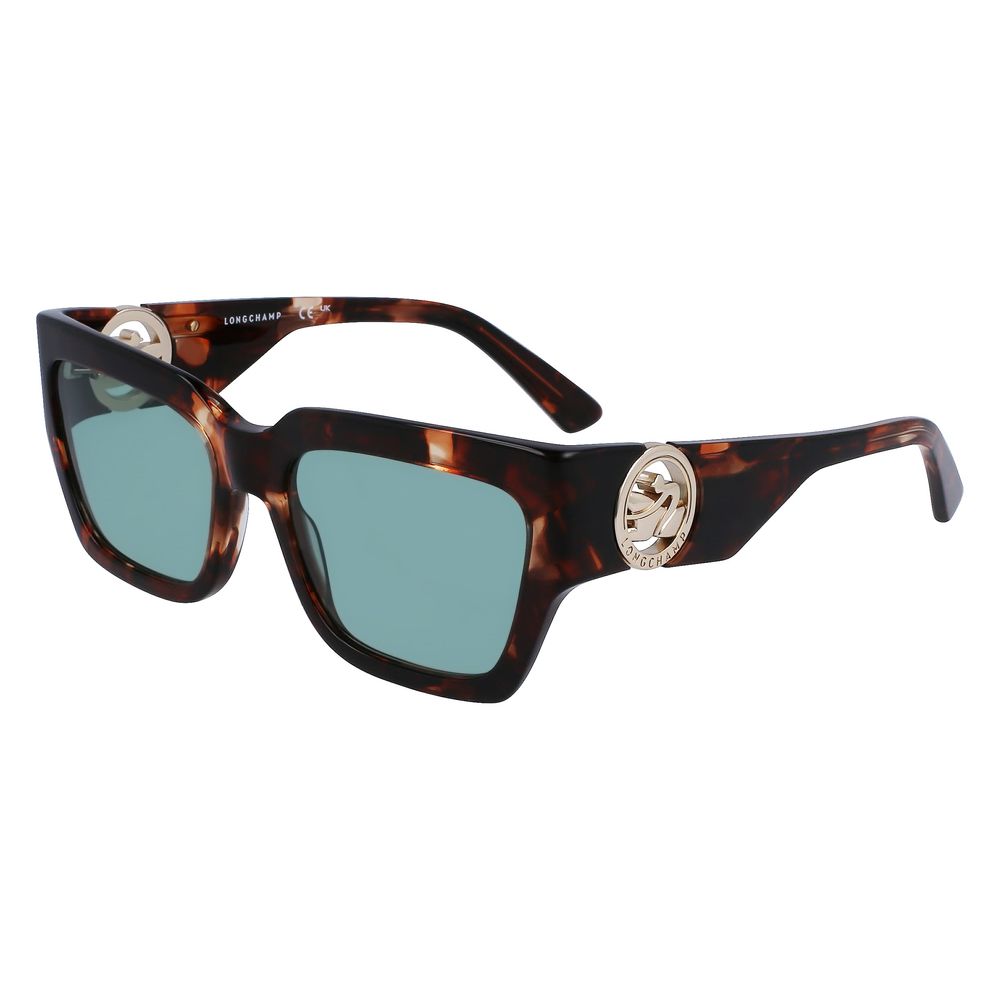 Longchamp Brown Acetate Sunglasses