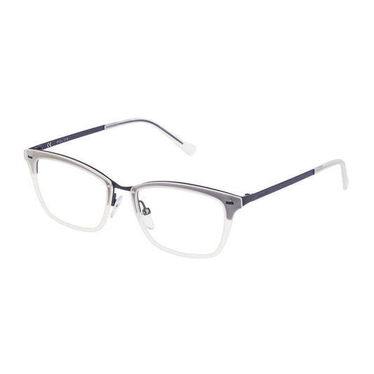 Police Blue Metal Frames