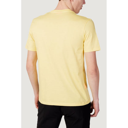 Suns Yellow Cotton T-Shirt