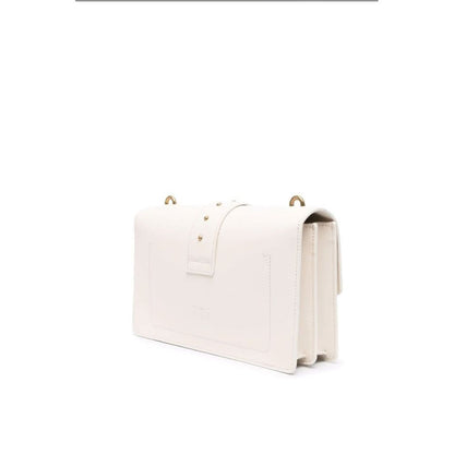 PINKO White Leather Handbag