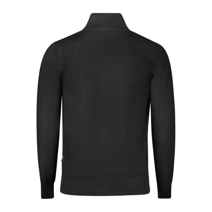 Coveri Moving Black Nylon Sweater