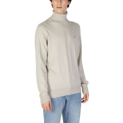 Hugo Boss Beige Cotton Sweater