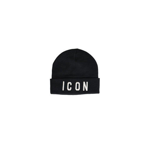 Icon Black Acrylic Hats & Cap