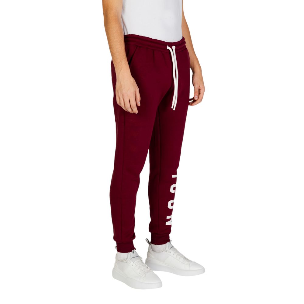 Icon Bordeaux Cotton Jeans & Pant