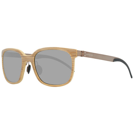 Mercedes Benz Brown Metal Sunglasses