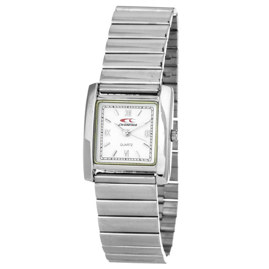 Chronotech Silver Steel Watch