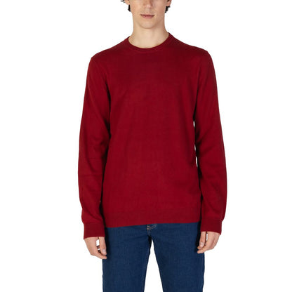 Gas Red Cotton Sweater