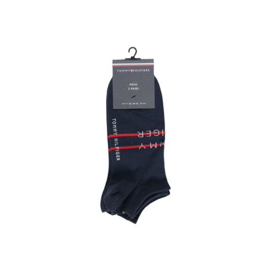 Tommy Hilfiger Blue Cotton Sock