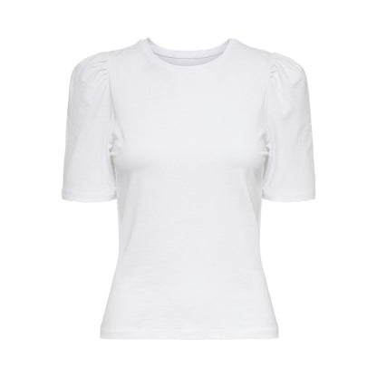 Only White Cotton Tops & T-Shirt