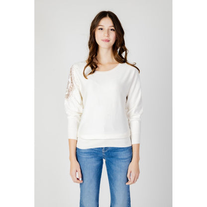 Guess White Viscose Tops & T-Shirt