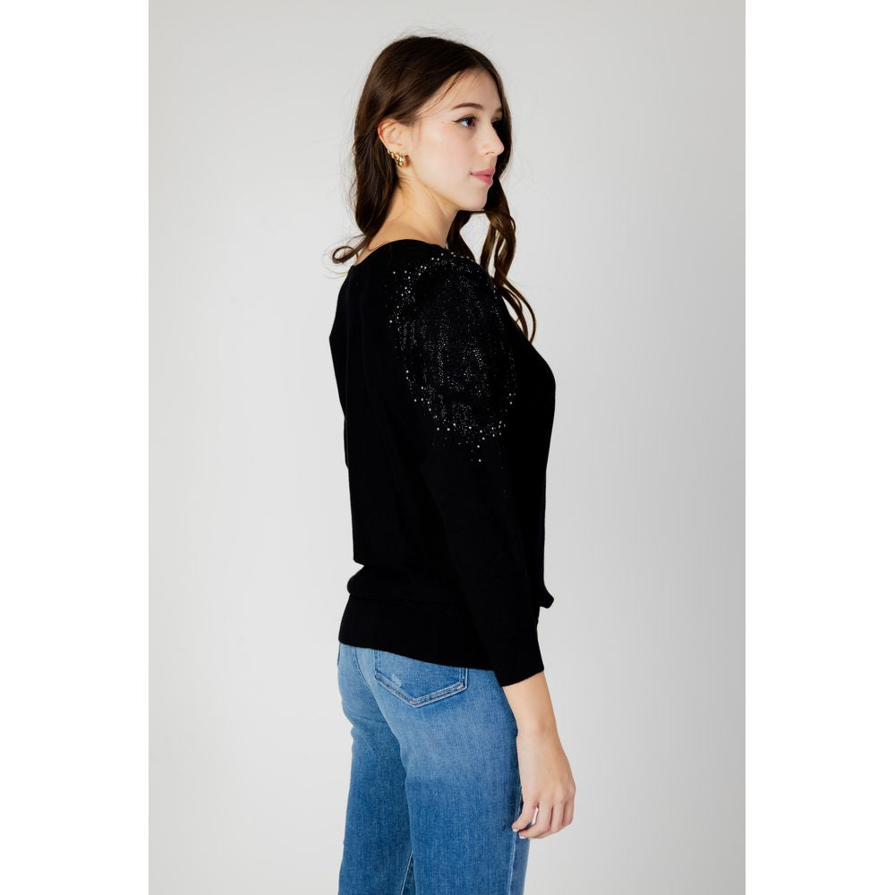 Guess Black Viscose Tops & T-Shirt