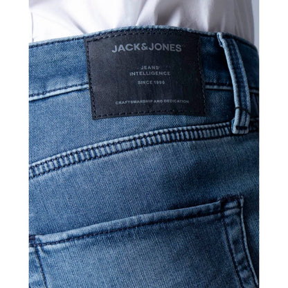 Jack Jones Blue Cotton Short