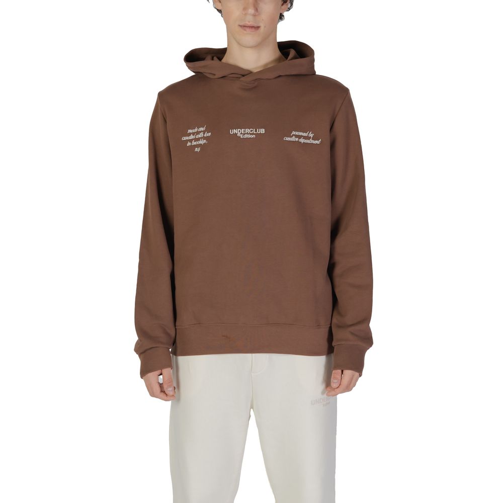 Underclub Brown Cotton Sweater