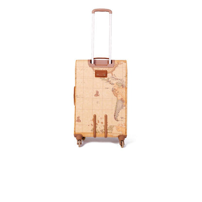 Alviero Martini Prima Classe Beige Cotton Luggage And Travel