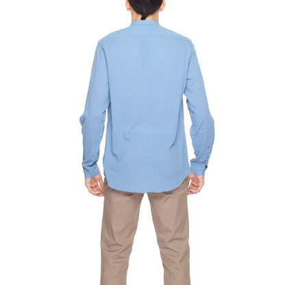 Antony Morato Blue Cotton Shirt