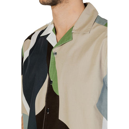 Only & Sons Green Cotton Shirt