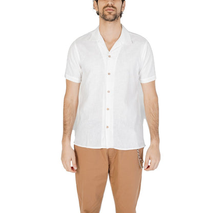 Hamaki-Ho White Linen Shirt