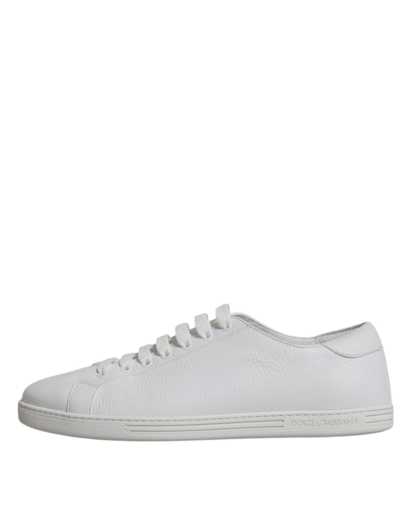 Dolce & Gabbana White Low Top Men Saint Tropez Sneakers Shoes