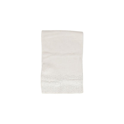 Pieces Beige Polyester Scarf