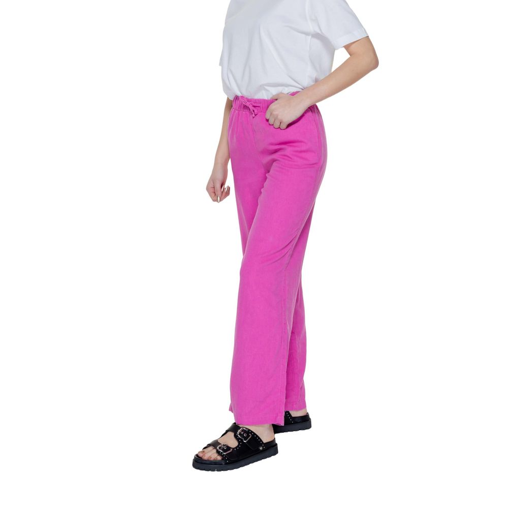 Only Pink Linen Jeans & Pant