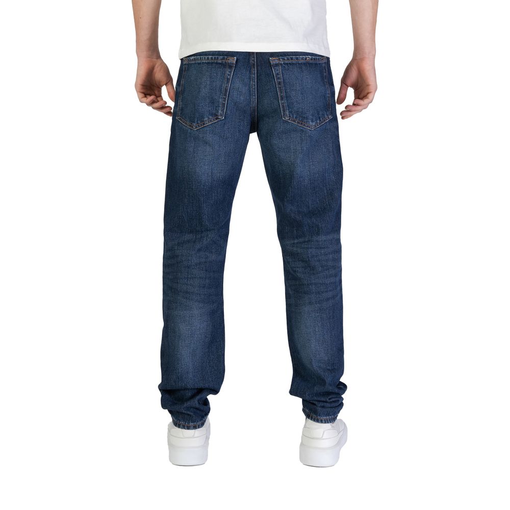 Hugo Boss Blue Cotton Jeans & Pant