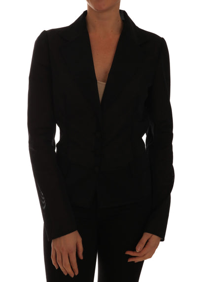 Dolce & Gabbana Semi-Transparent Darkgreen Nylon Blazer