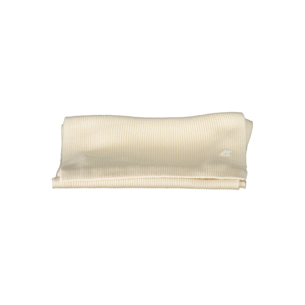 K-WAY Beige 100 Wool Scarf